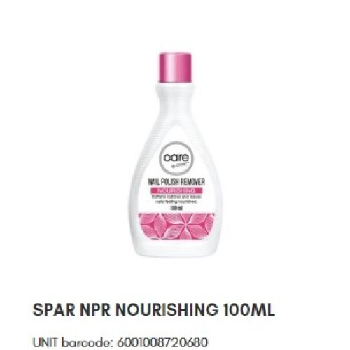 SPAR NAIL POL REMOV NOURISH 100ML(FL)(RF